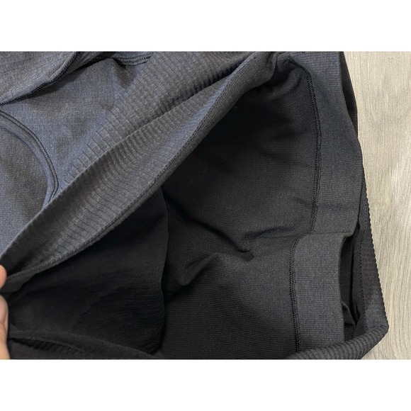 Lululemon Ebb to Street Long Sleeve Stretch Cropped Pullover Top Black Size 8 - Picture 6 of 7